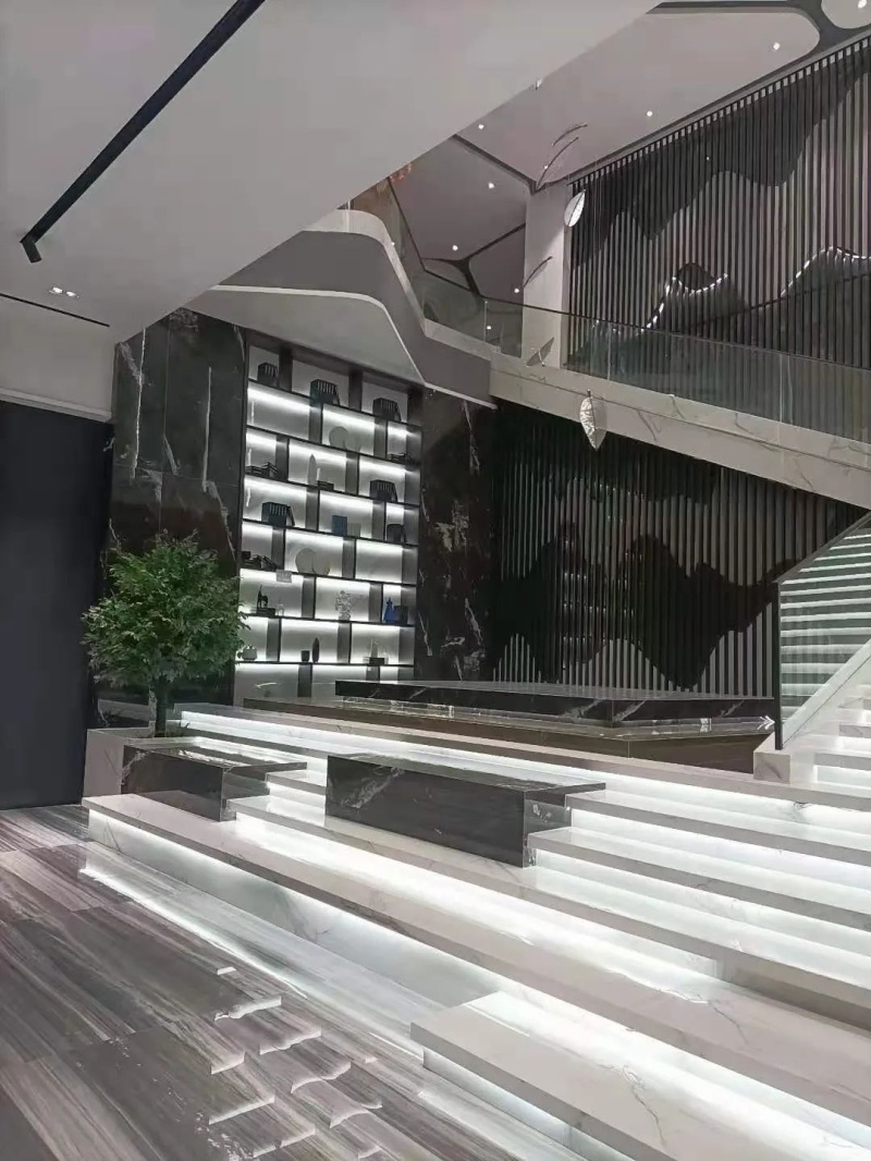 娄底冠珠瓷砖形象店大堂