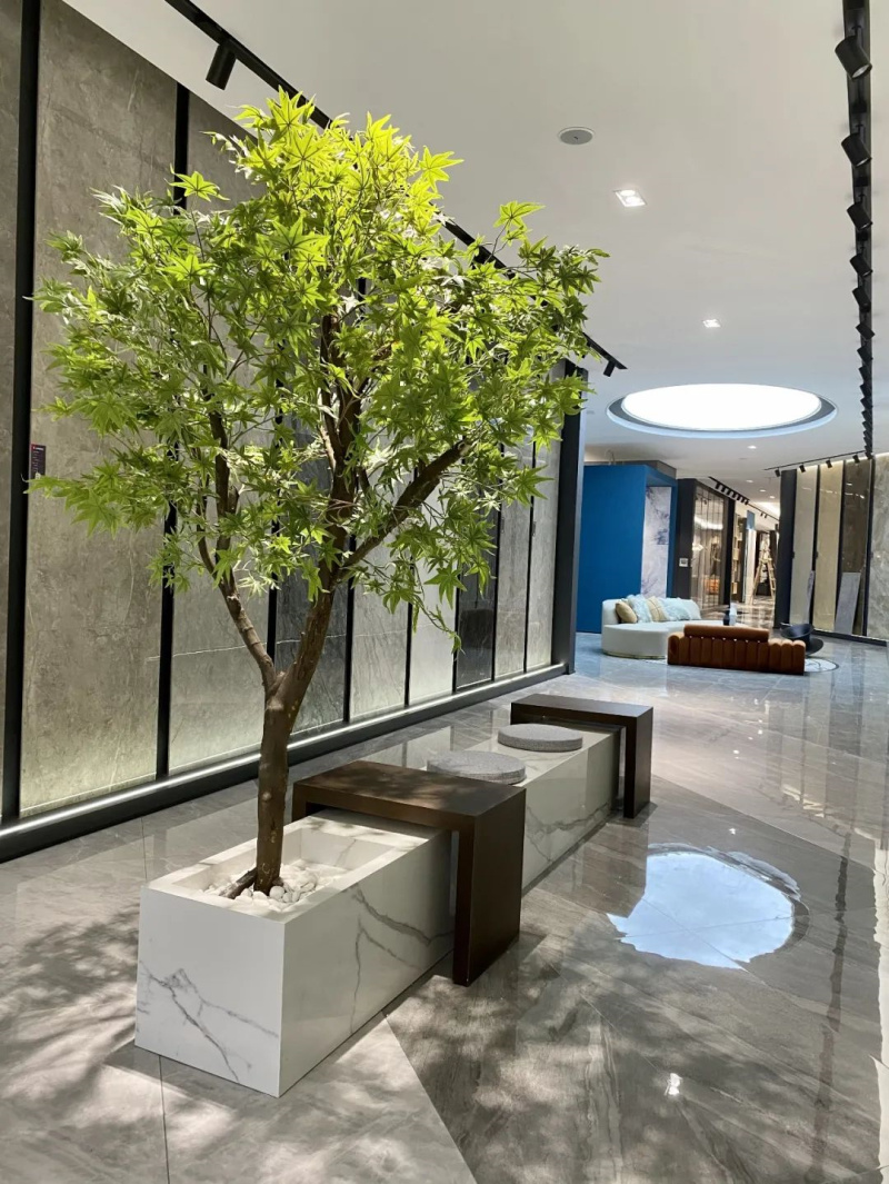 娄底冠珠瓷砖店面-休息区